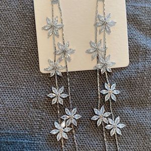 Floral earrings